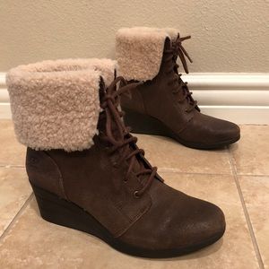 UGG shearling booties